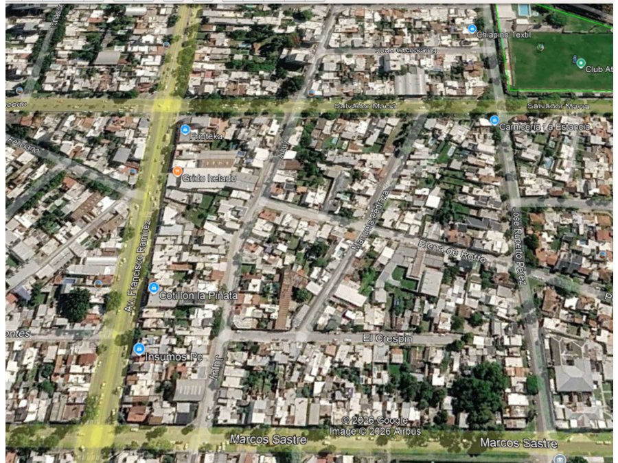 Venta terreno Calle Jujuy y el Crespin