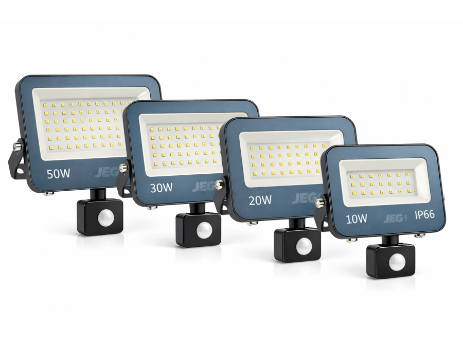 REFLECTOR LED CON SENSOR 30W