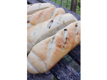 Pan con chicharrón artesanal