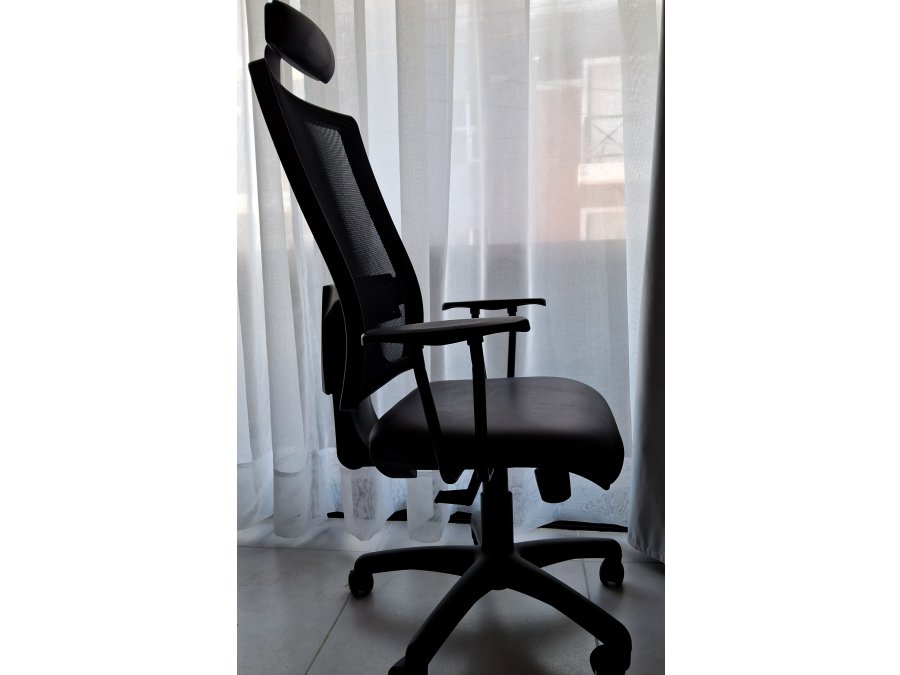 Silla de escritorio u oficina, giratoria regulable