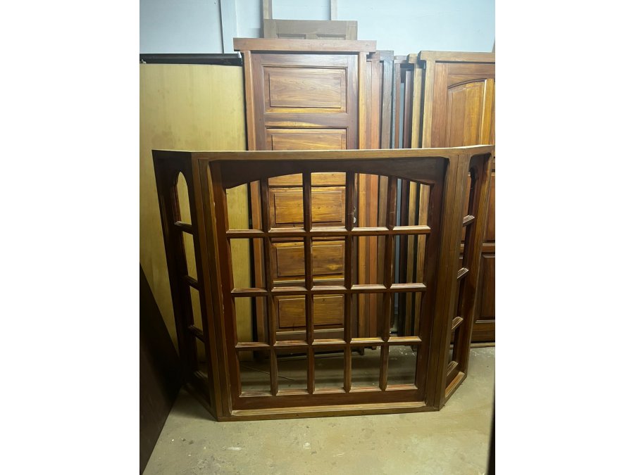 Ventana de madera Bow windows