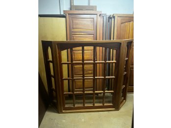 Ventana de madera Bow windows