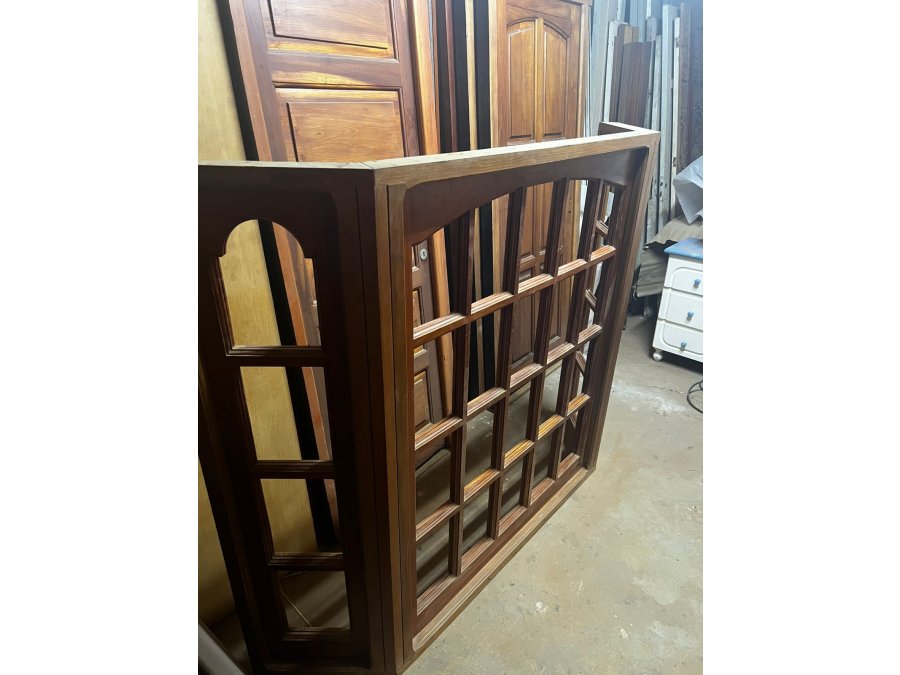 Ventana de madera Bow windows