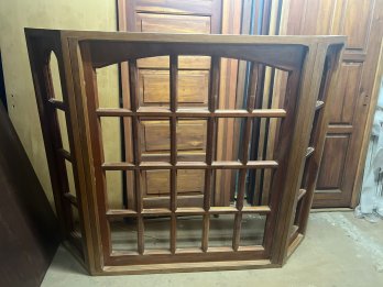 Ventana de madera Bow windows