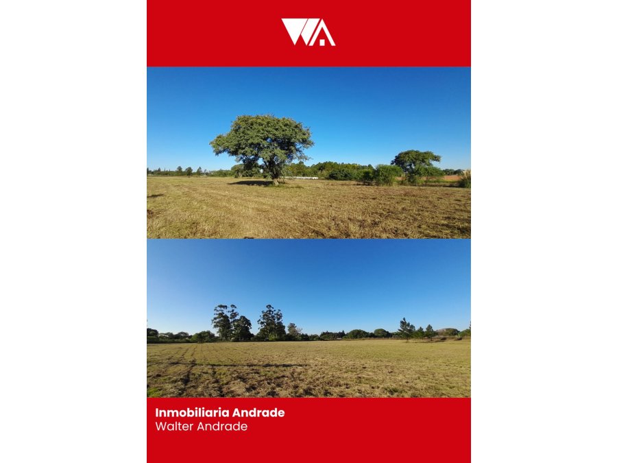 Se vende 4.7 hectáreas zona sur, ingreso a Paraná