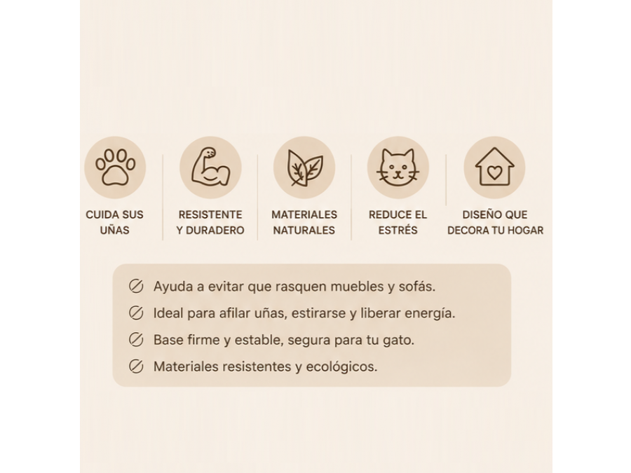 Rascador para gatos diseño Elefante