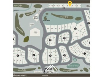 LOTE de 800m2 en Barrio Cerrado "LAS COLINAS - GOLF CLUB"