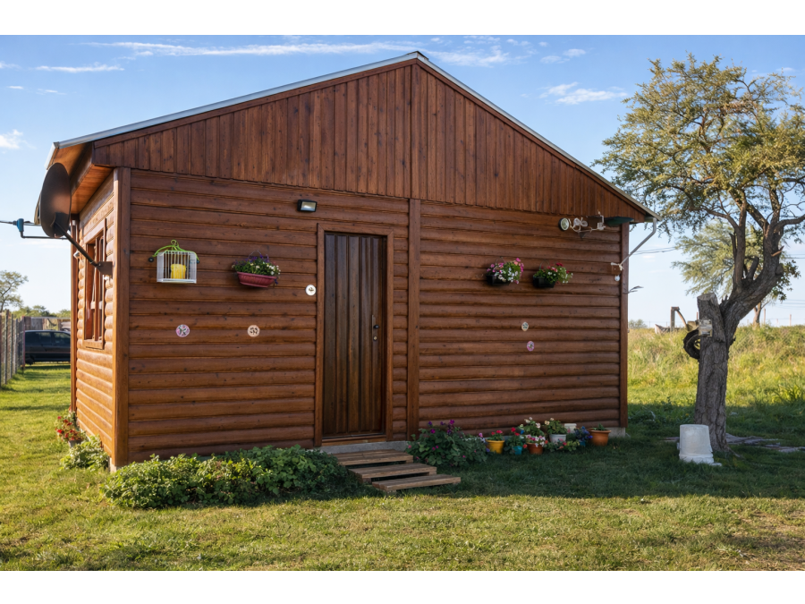 🌳 OPORTUNIDAD Cabaña en lote de 750m2 EN COLONIA NUEVA – VI