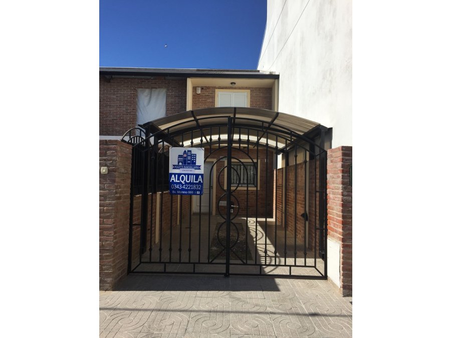 Alquilo duplex zona Lebhenzon y Báez