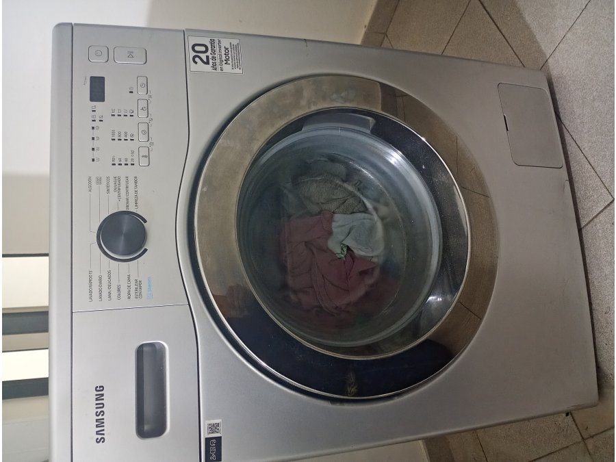 Vendo lavarropa Samsung carga Frontal