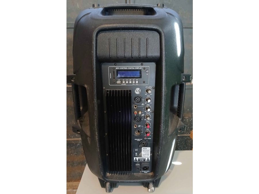 Par parlantes activo y pasivo 15" 350Wrms bluetooth