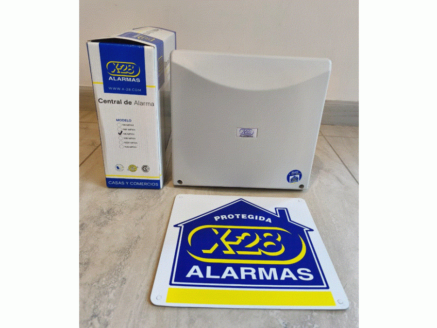VENDO CENTRAL DE ALARMA X28 MODELO N8-MPXH-NUEVA