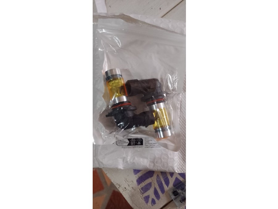 antinieblas led amarillos x2 H10