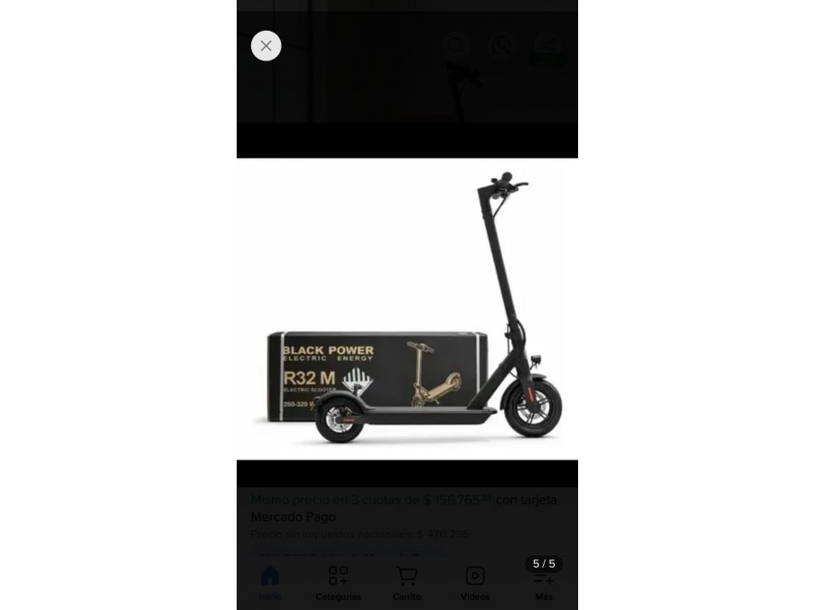 VENDO MONOPATÍN ELECTRICO NUEVO!!