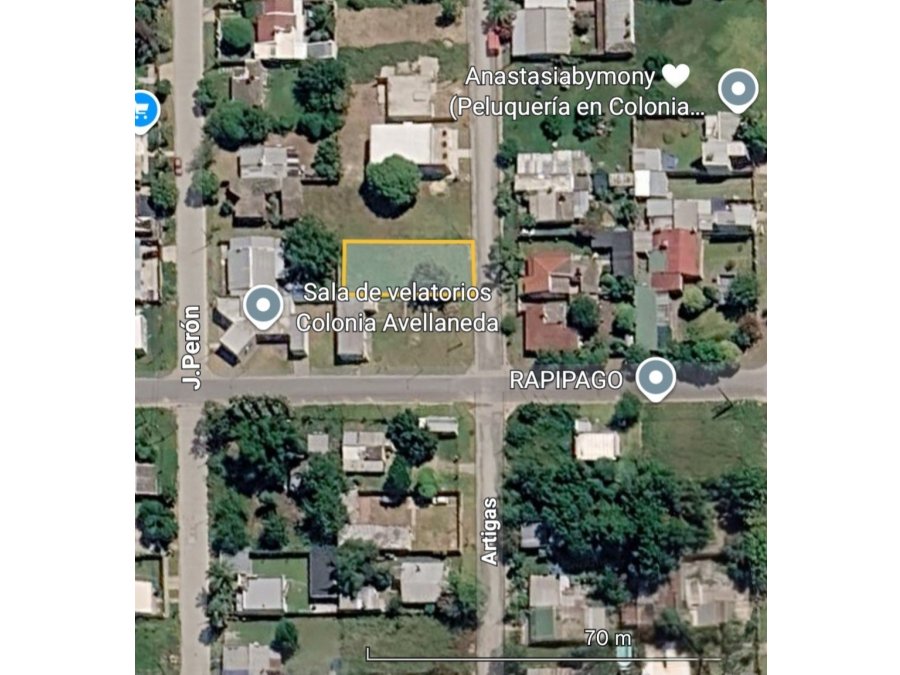 COLONIA AVELLANEDA, TERRENO EN VENTA, EXCELENTE UBICACION