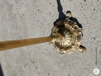 Restauración de arañas veladores antiguos de bronce