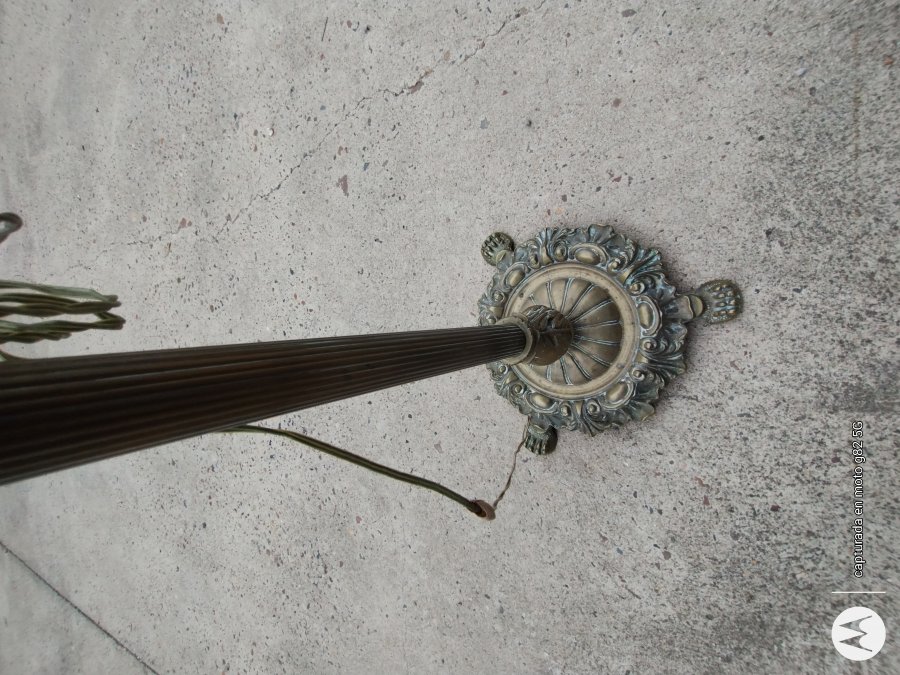 Restauración de arañas veladores antiguos de bronce