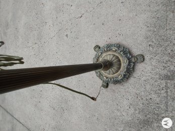 Restauración de arañas veladores antiguos de bronce