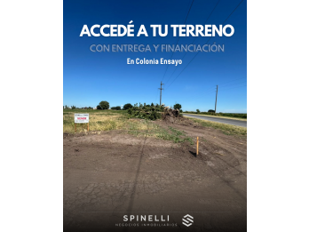 LOTES DISPONIBLES EN ZONA TRANQUILA Y RODEADA DE NATURALEZA