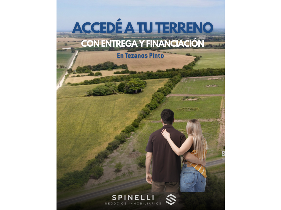TERRENOS DIDPONIBLES EN TEZANOS PINTO ❗