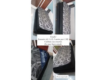 VENDO SOMMIER 1 1/2 PLAZA