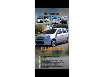 Vendo Nissan March