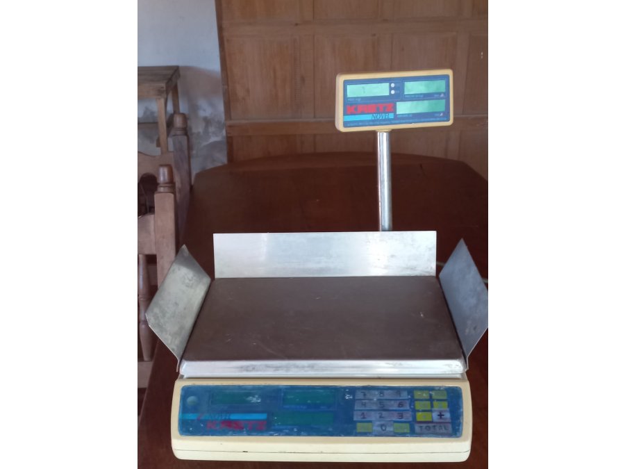 Balanza digital KRETZ con mástil – Hasta 30 kg