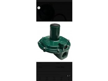 Regulador gas tubo 45k GALEA