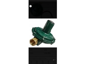 Regulador gas tubo 45k GALEA