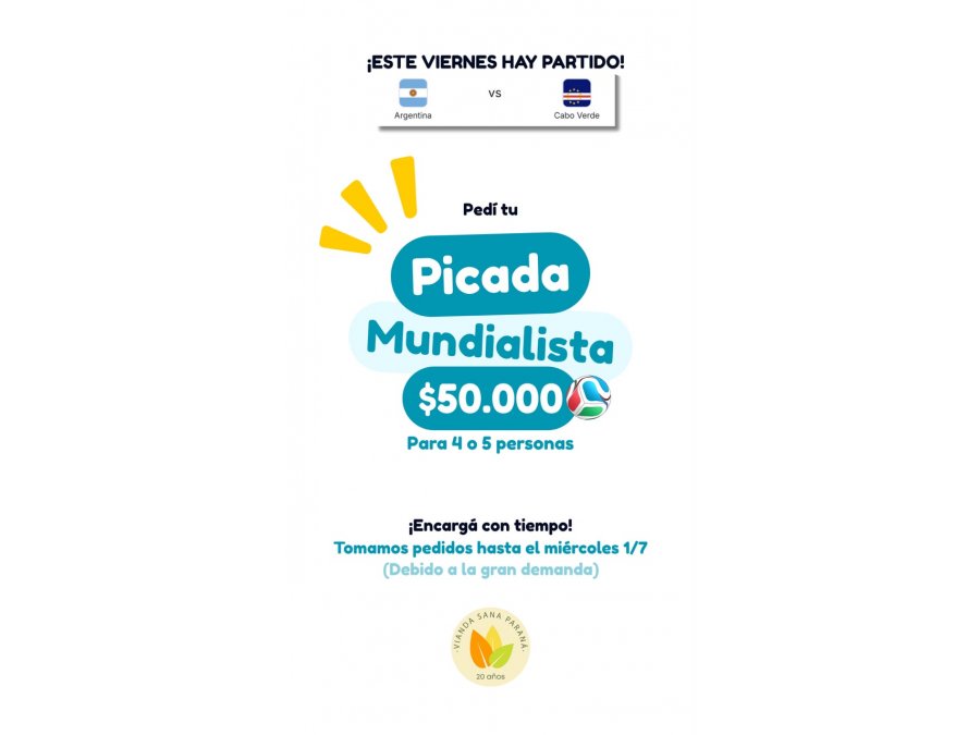 Picada para Argentina - Cabo Verde