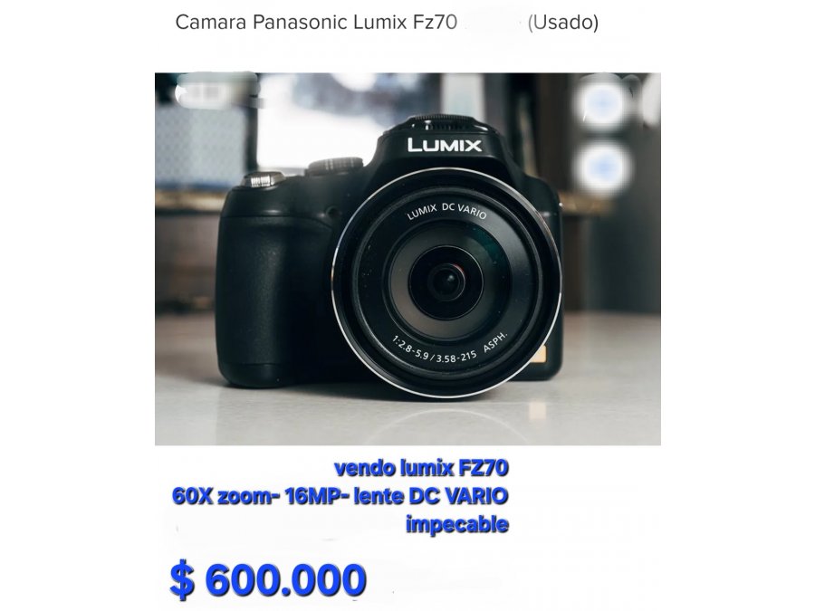 VENDO Lumiz FZ70