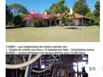 En venta excelente campo mixto – 3500has dpto. La Paz (Entre Ríos)