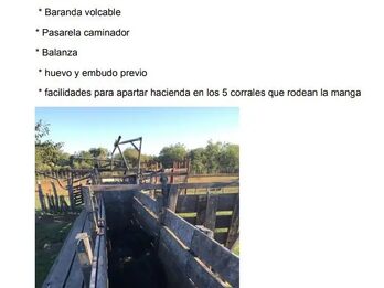 En venta excelente campo mixto – 3500has dpto. La Paz (Entre Ríos)