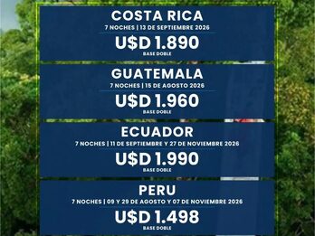 SUDAMERICA. PERU- ECUADOR- COLOMBIA- GUATEMALA