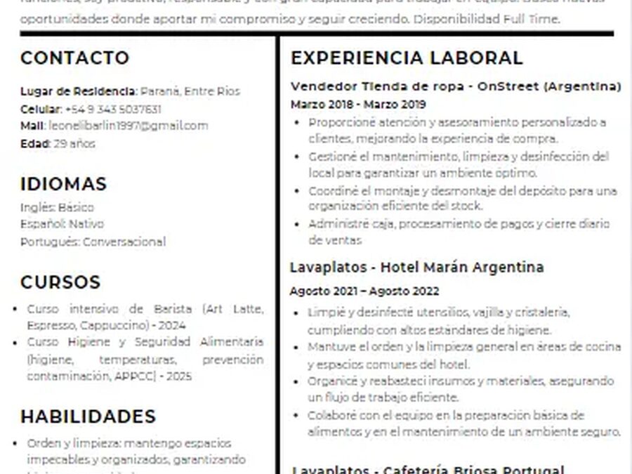 BUSCO TRABAJO