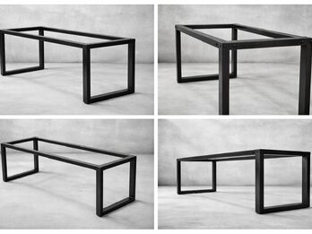 Pie de Mesa Estilo Industrial