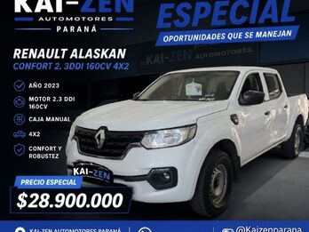 RENAULT ALASKAN 2.3 DCI CONFOR 4X2 UNICO DUEÑO EXCELENTE ESTADO!!