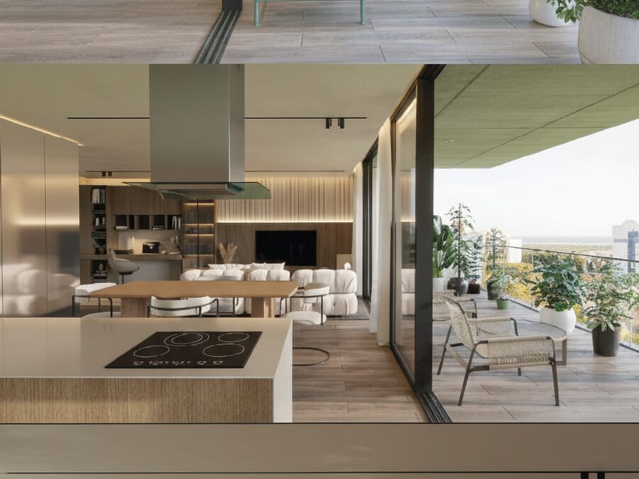 Departamentos en venta (en construccion) en Alameda 405 frente al colegio centenario