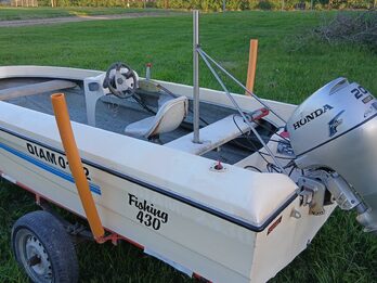 Lancha Fishing 4.30  Honda 20hp