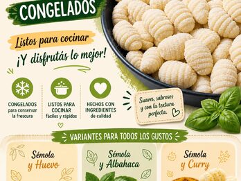 ñoquis congelados
