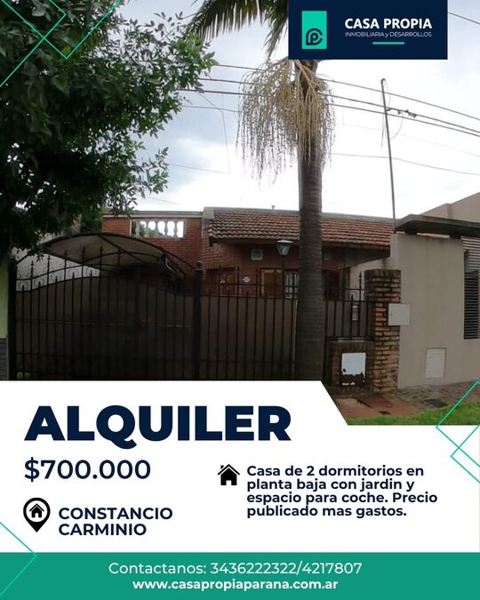OPORTUNIDADES EN ALQUILERES