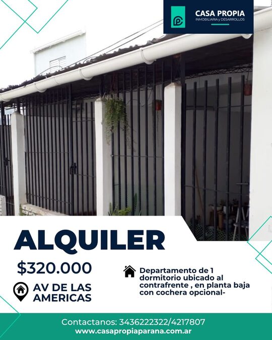 OPORTUNIDADES EN ALQUILERES