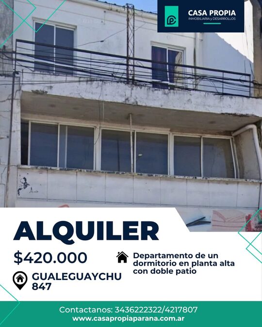 OPORTUNIDADES EN ALQUILERES