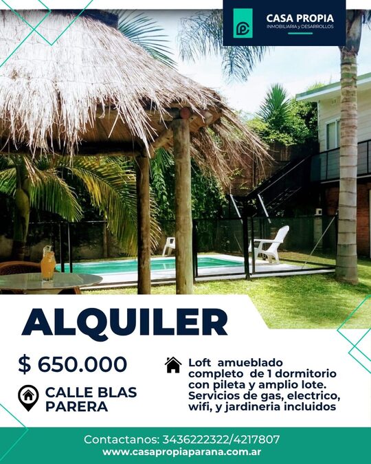 OPORTUNIDADES EN ALQUILERES