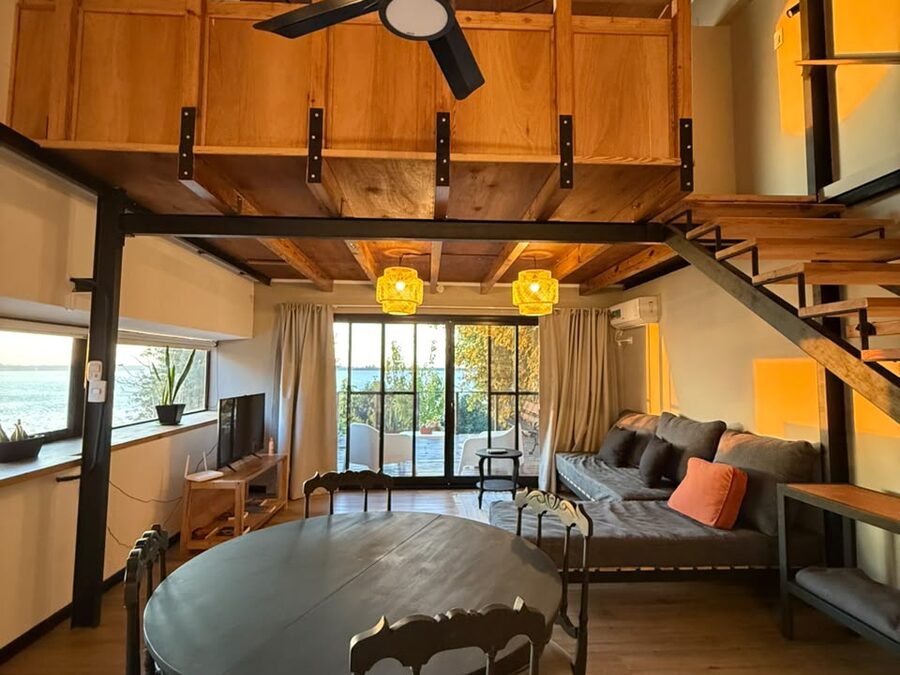 Loft + mono de Diseño con vista al Río y doble renta temporal