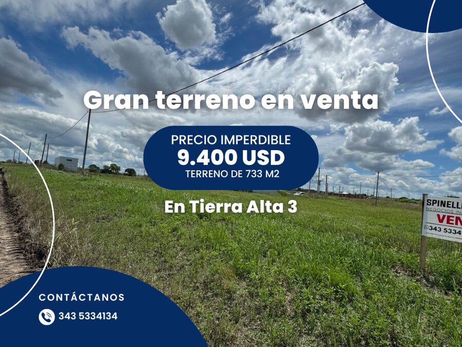 GRAN TERRENO DISPONIBLE EN COLONIA ENSAYO