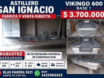 VIKINGO 600 BASE 1 NUEVOS