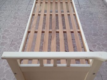 VENDO CAMA DE 1 PLAZA + COLCHON