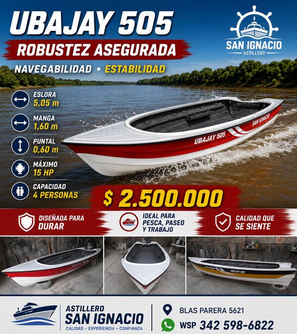 SAN IGNACIO UBAJAY 505 LANCHA PESCADORA