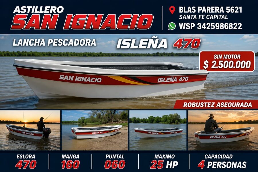 SAN IGNACIO ISLEÑA 470 LANCHA PESCADORA